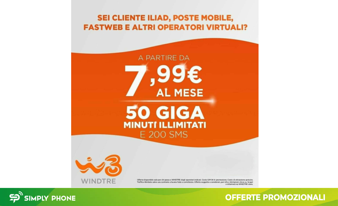 PASSA A WINDTRE ! - Simply Phone